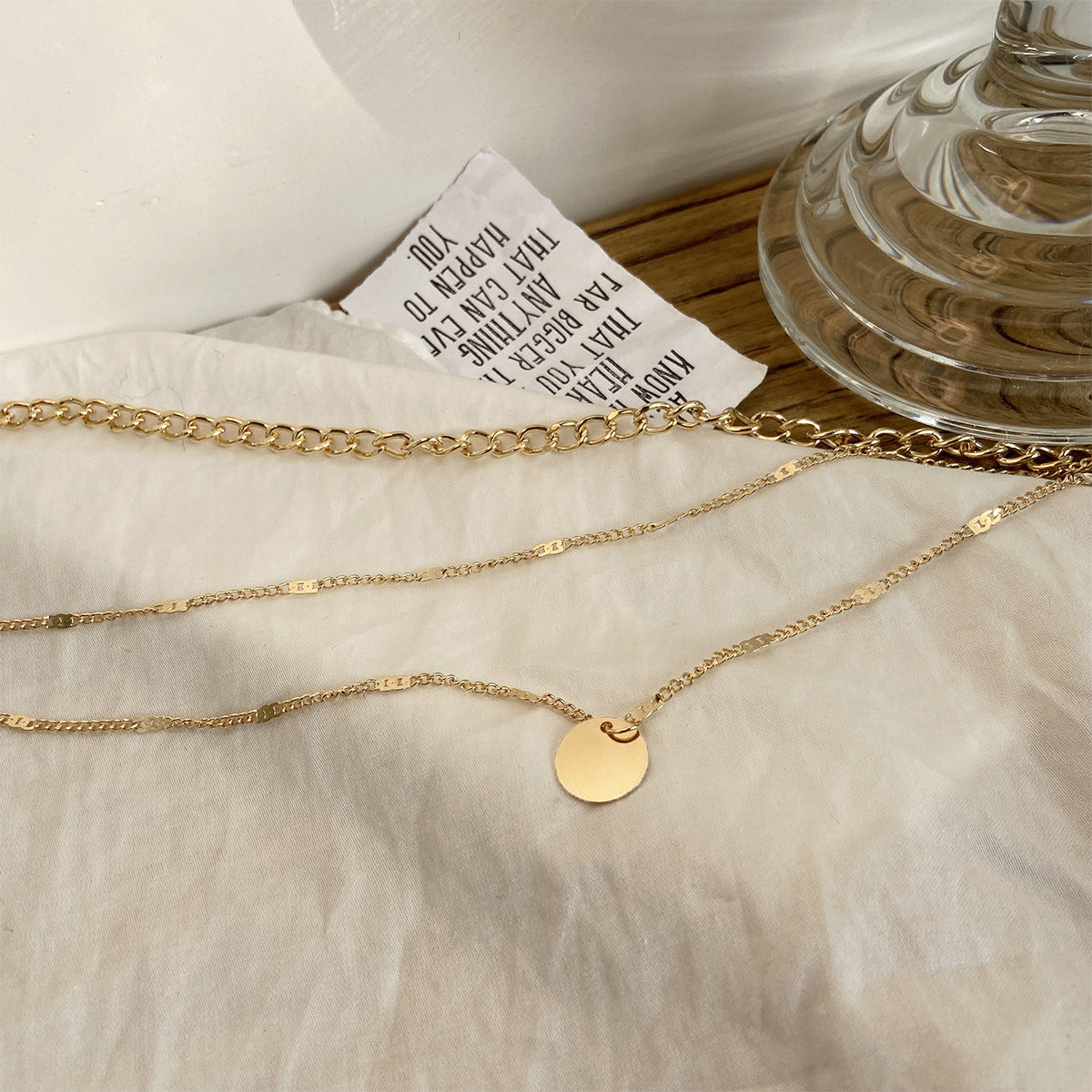 Women's Multilayer Necklace Fashion Chains Personality Jewelry