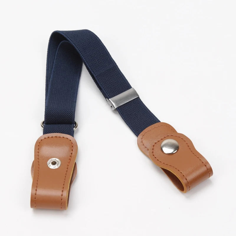 Canvas Children Elastic Belt Pants for Girls Boys Anti Deduction Belt Baby Nursery Essential 16 Colour Kid's Jeans Belt