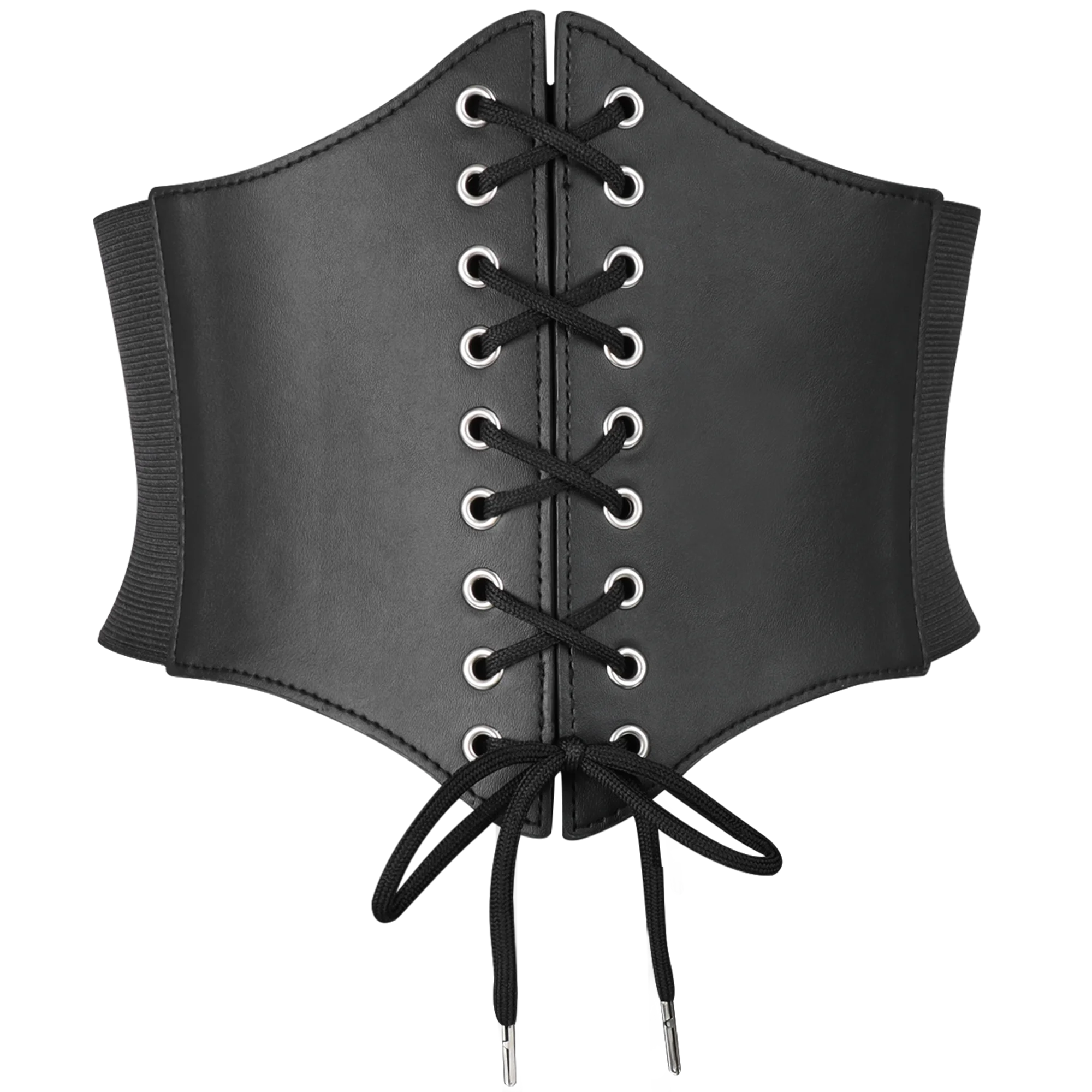 Corset Belt Bandage Super Wide Pu Leather Girdle Slimming Body Women Elastic High Waist Belts Versatile for Daily Bustier Corset