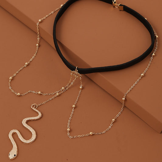 Thigh Chain For Women Big Snake Pendants Leg Chain Body Jewelry Beach Style Gift